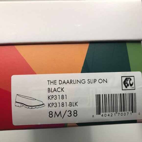 NWT Katy Perry Women's "The Darling" Slip On Loafer Style Black Patent 8M - Picture 10 of 12